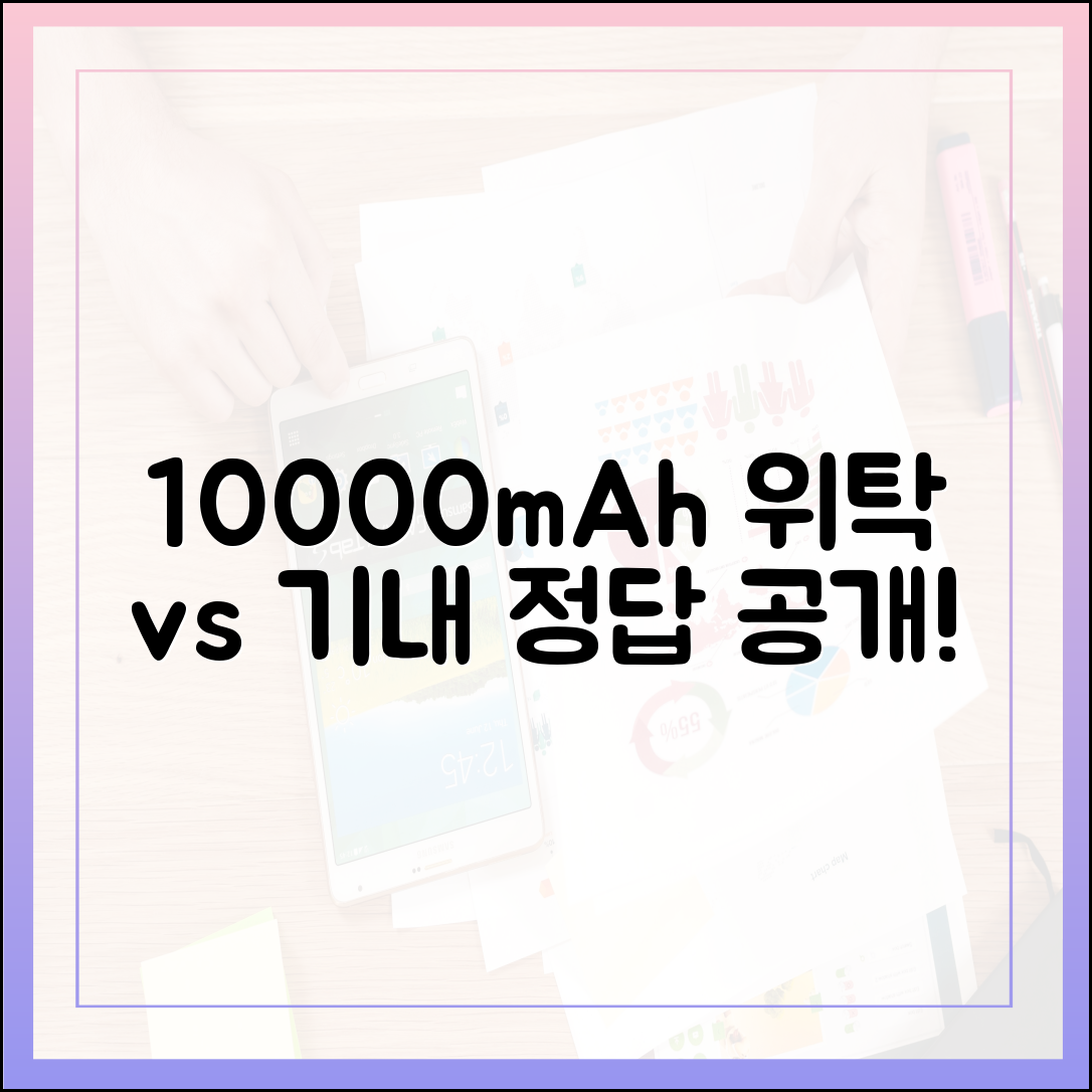 10000mAh 보조배터리, 위탁수하물 vs 기내반입 (정답 공개)