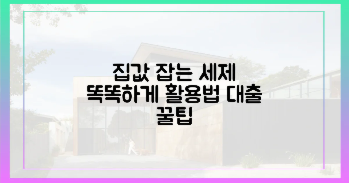 집값 잡는 세제, 똑똑하게 활용하세요!