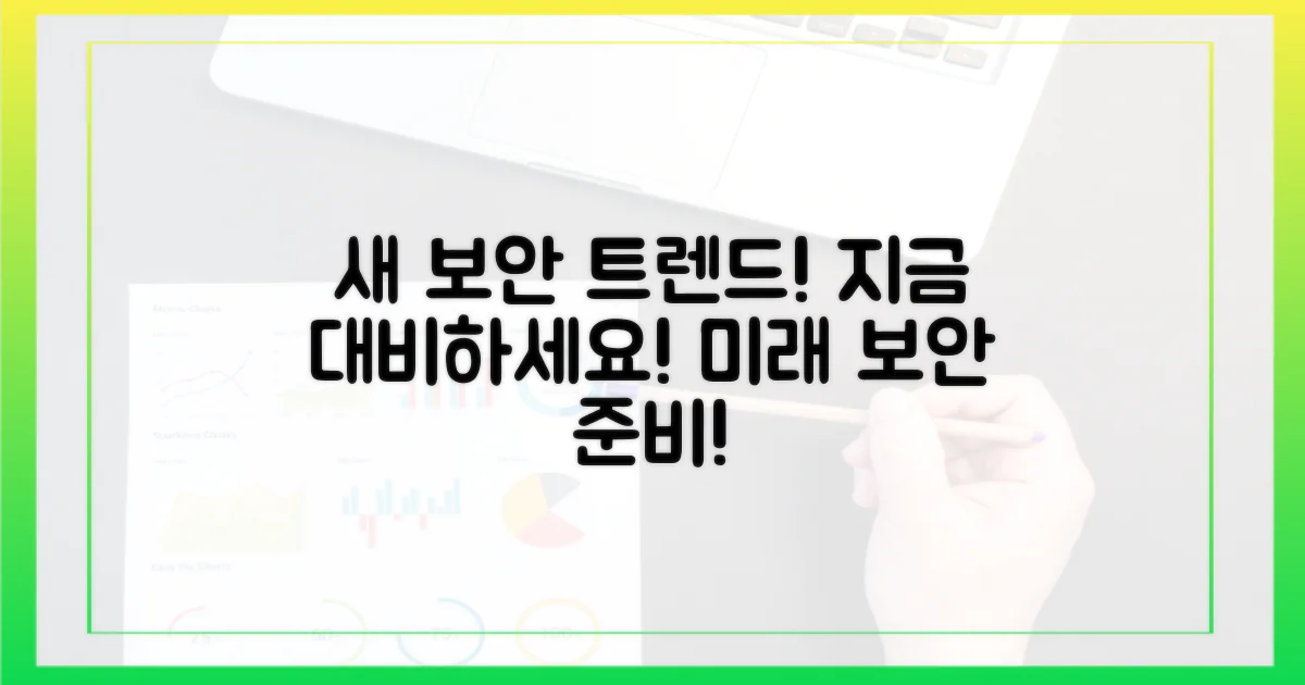 새로운 보안 트렌드, 지금 대비하세요