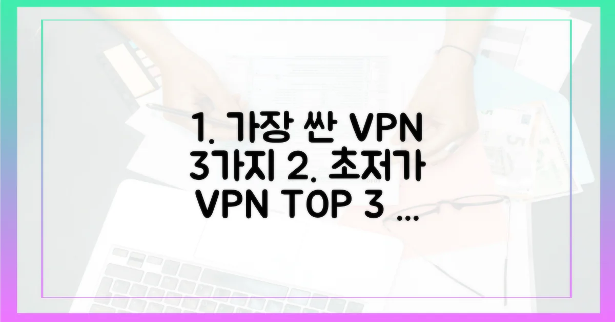 3가지 최저가 VPN
