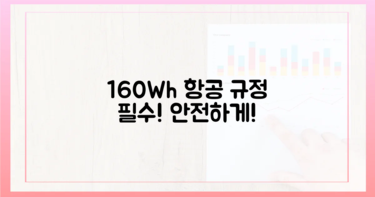 160Wh 이상, 항공사 승인 필수