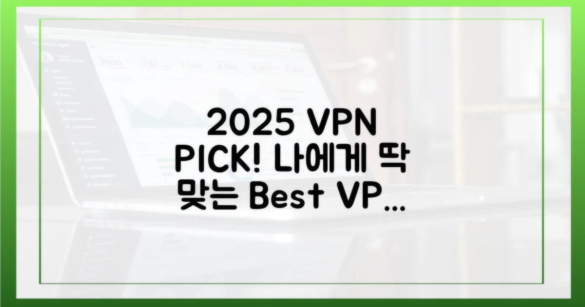 2025년, 당신에게 맞는 VPN을 고르세요.