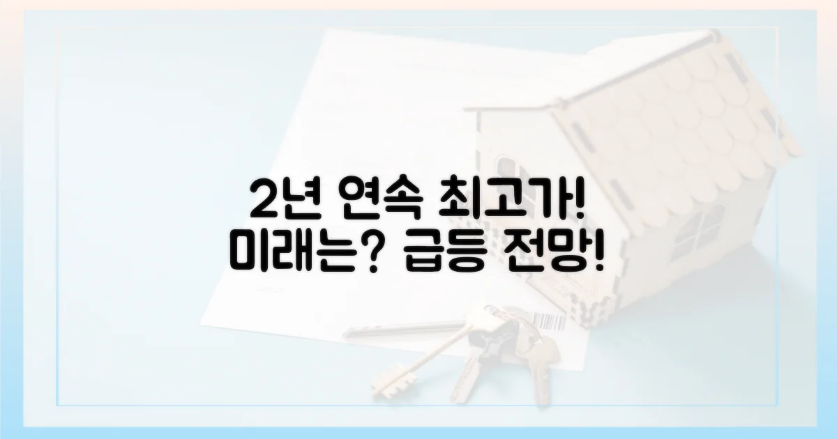 2년 연속 최고가, 미래 전망은?