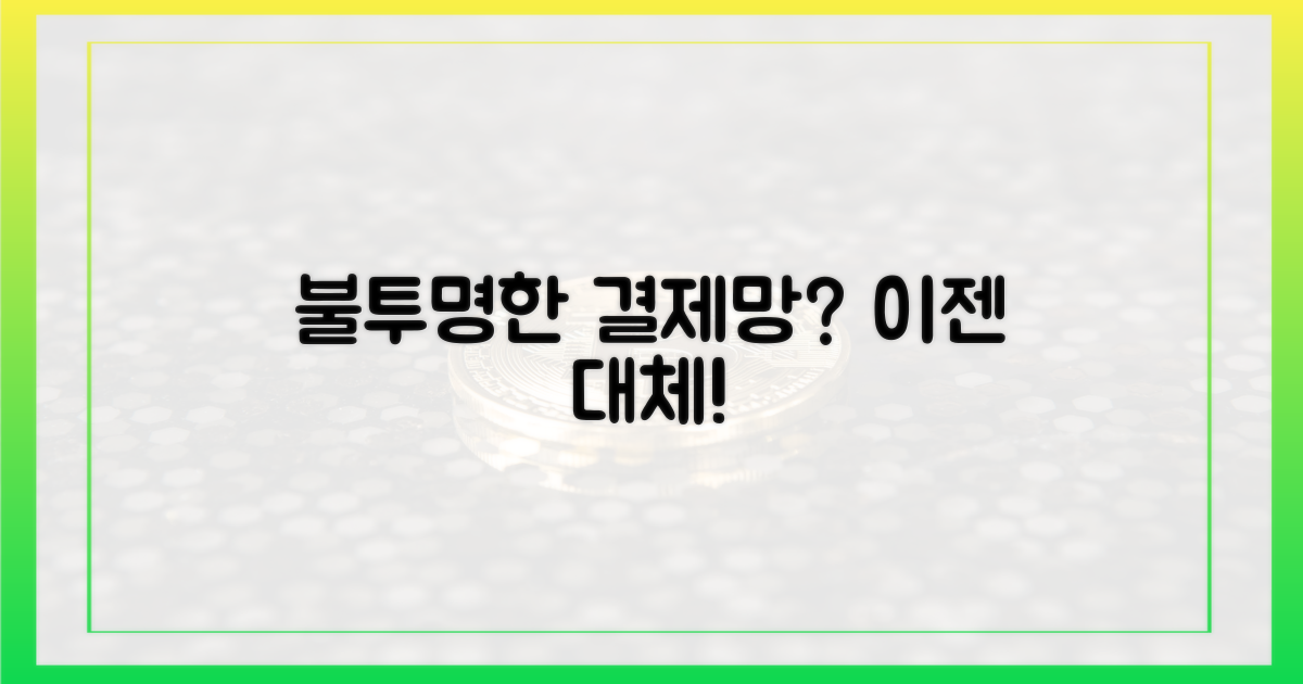불투명 → 결제망 대안 반전