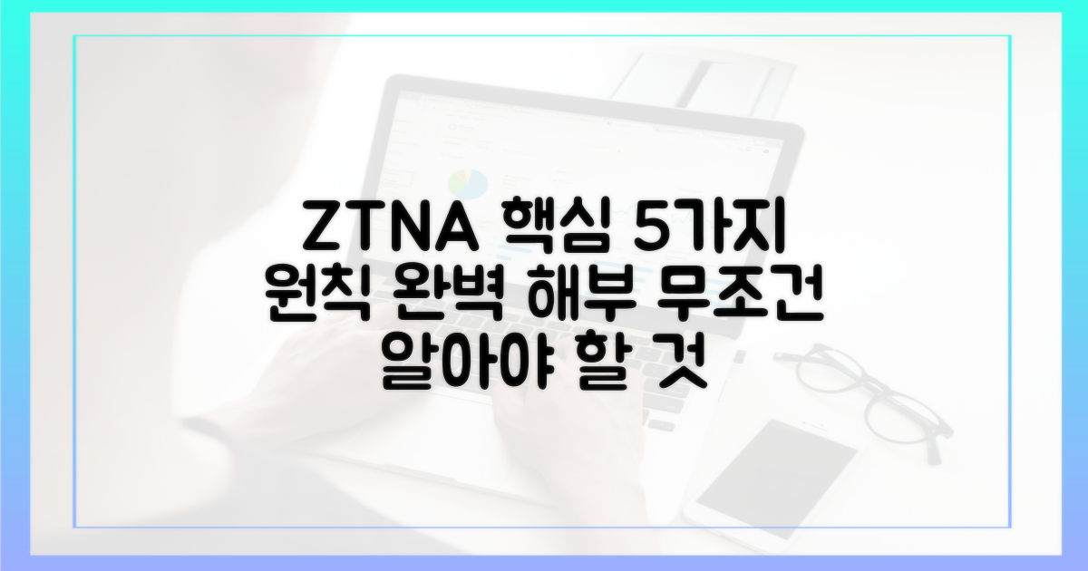 ZTNA: 5가지 주요 원칙