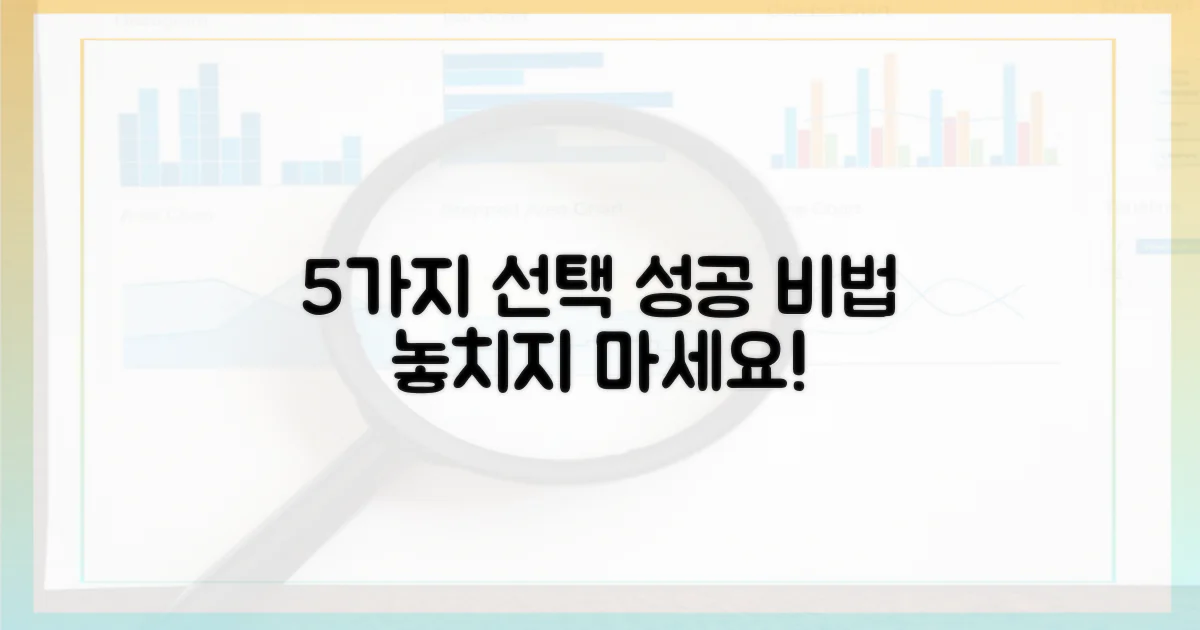 5가지 올바른 선택