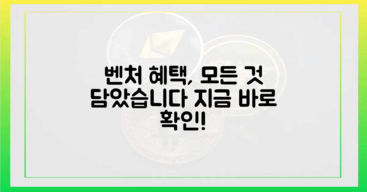 벤처 지원, 어떤 혜택?