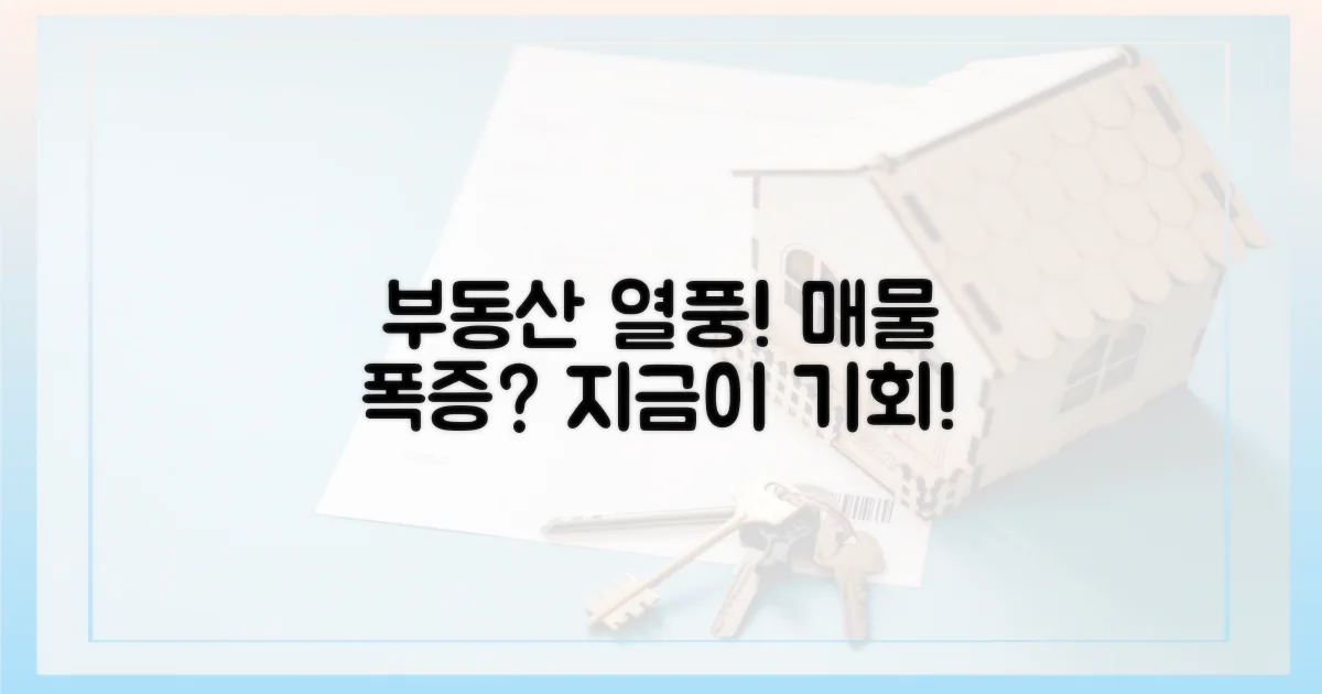 부동산 시장, 뜨거운 열기