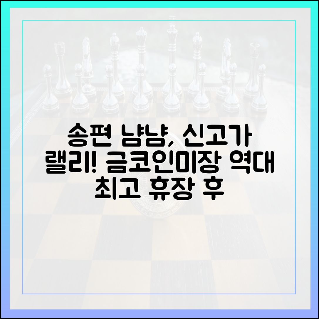 송편 먹는 동안 '금·코인·미장' 신고가…휴장 후 코스피는?