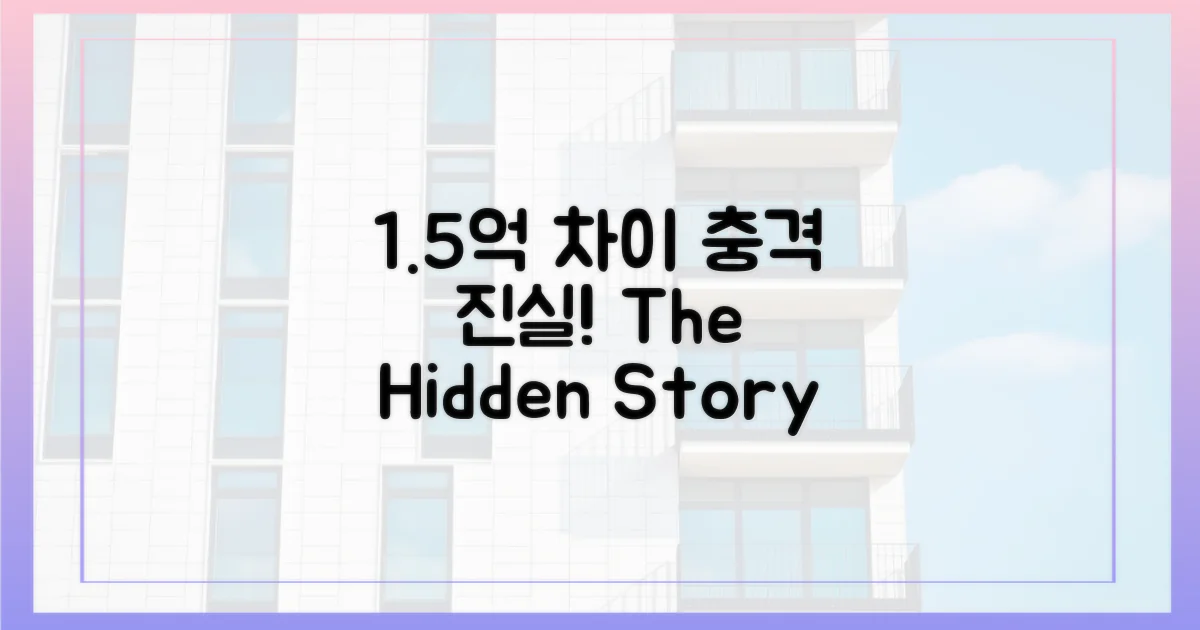 1.5억 차이, 무엇을 숨겼나?