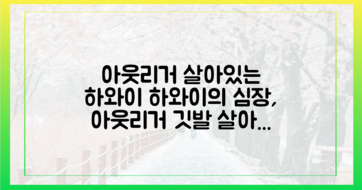 아웃리거, 살아있는 하와이