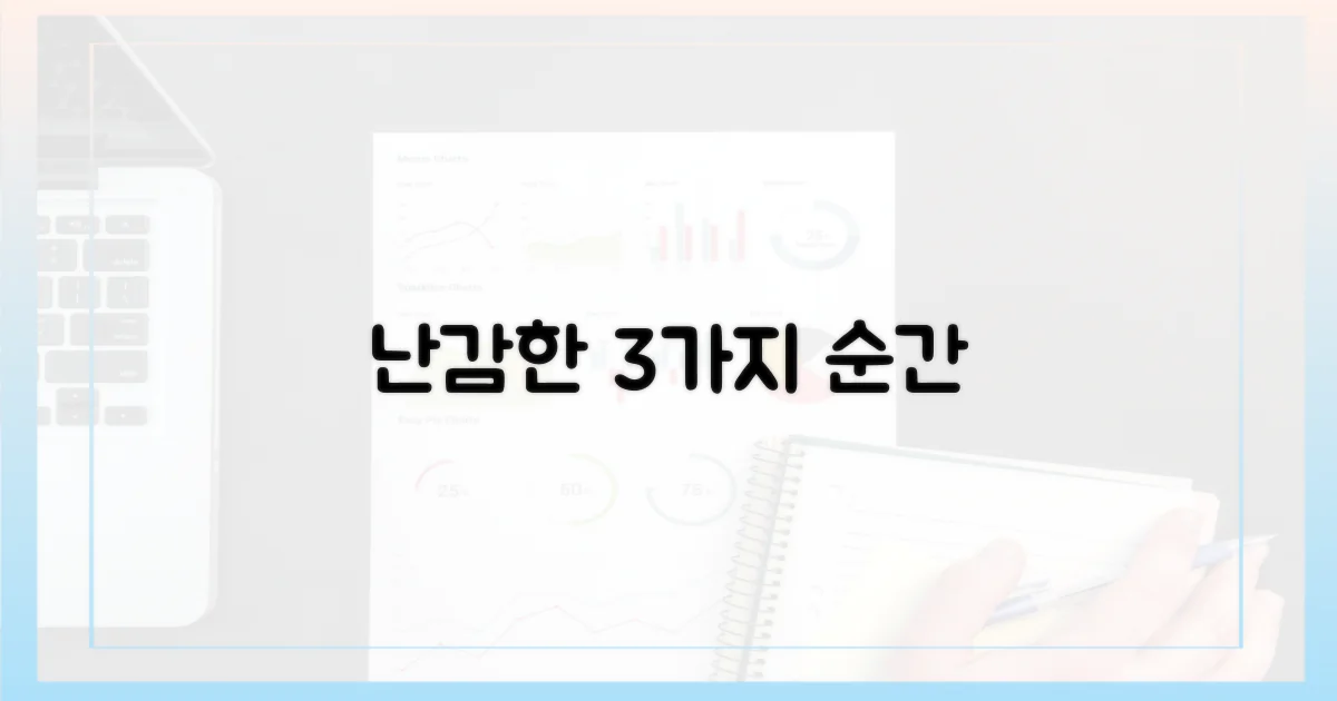 3가지 난감한 상황