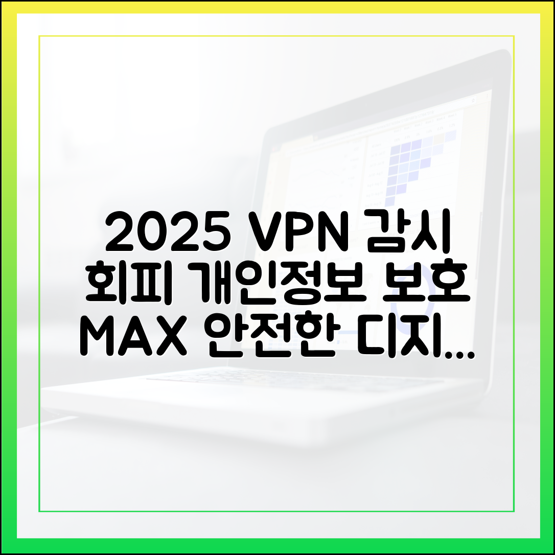 개인 정보 보호 강화: 2025년 디지털 감시를 피하는 VPN 활용법