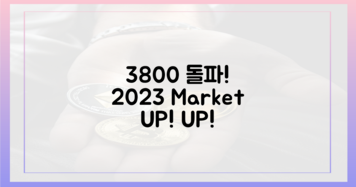 2023년 3800선 돌파 전망