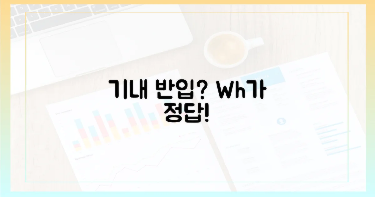 기내 반입, Wh가 답이다