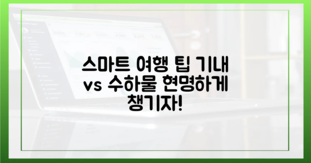 스마트한 여행, 지참 vs 위탁