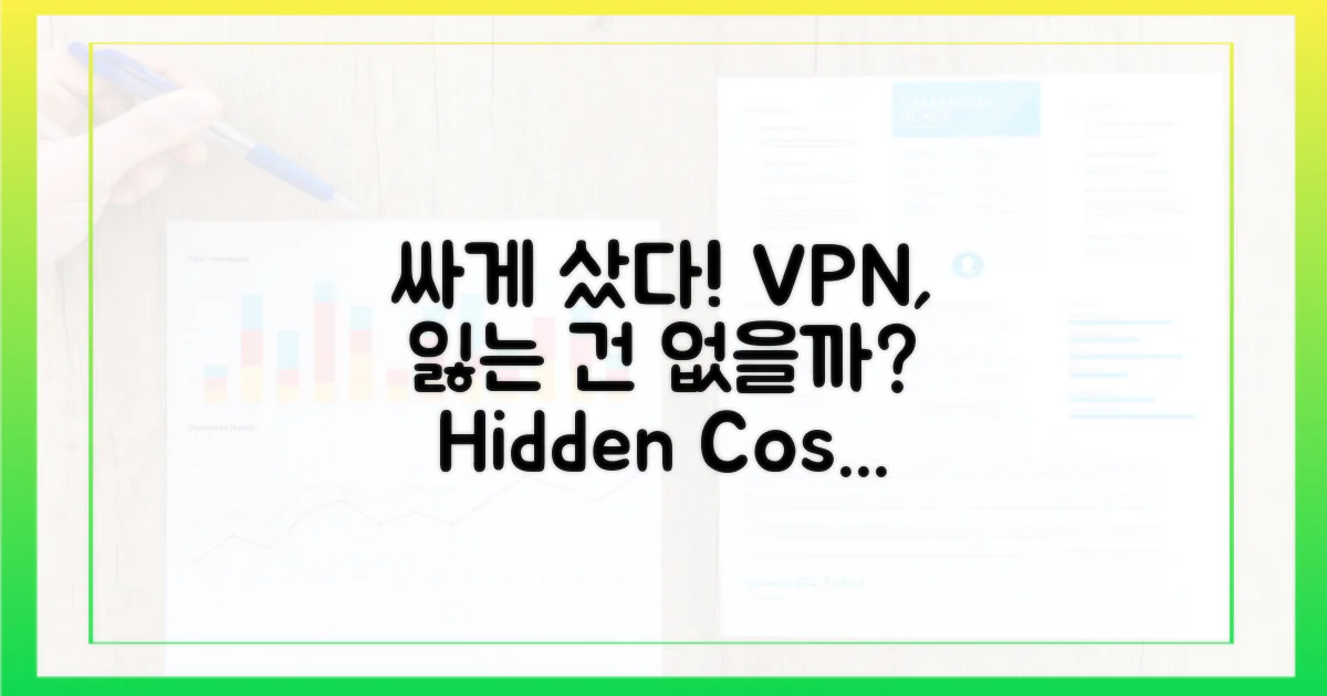 저렴한 VPN, 무엇을 놓칠까?