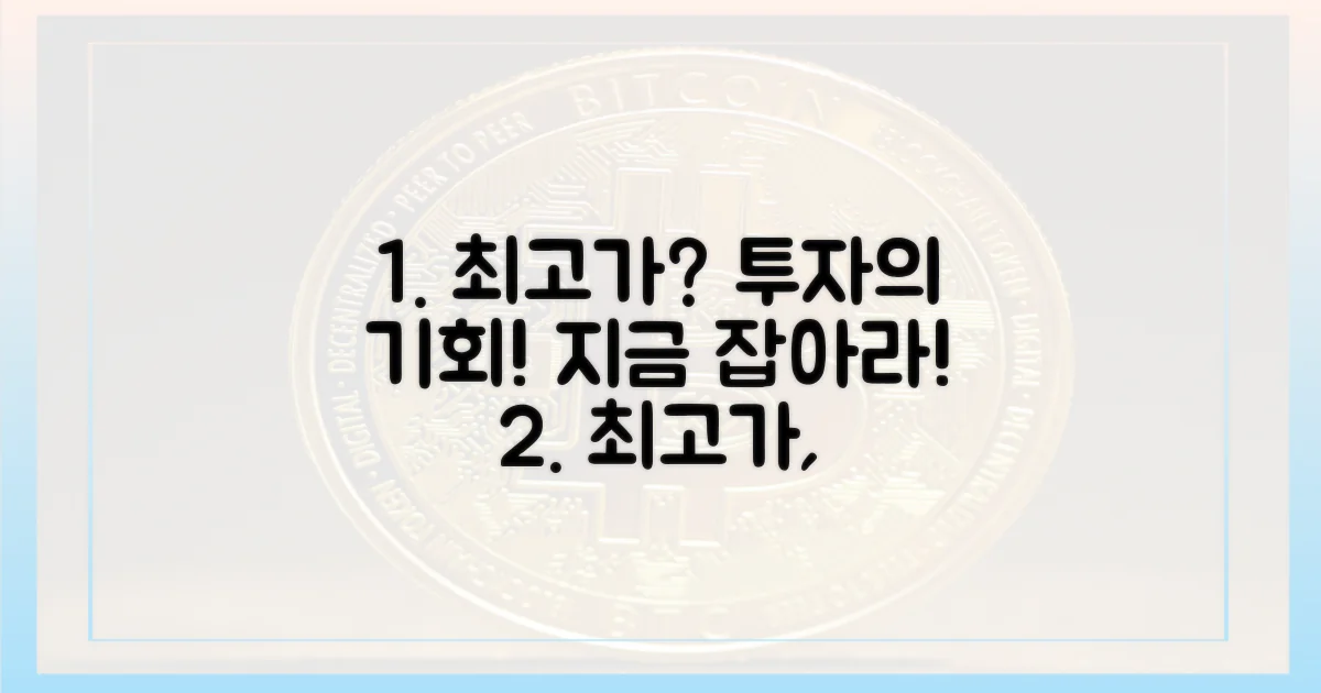 최고가, 투자 기회일까?