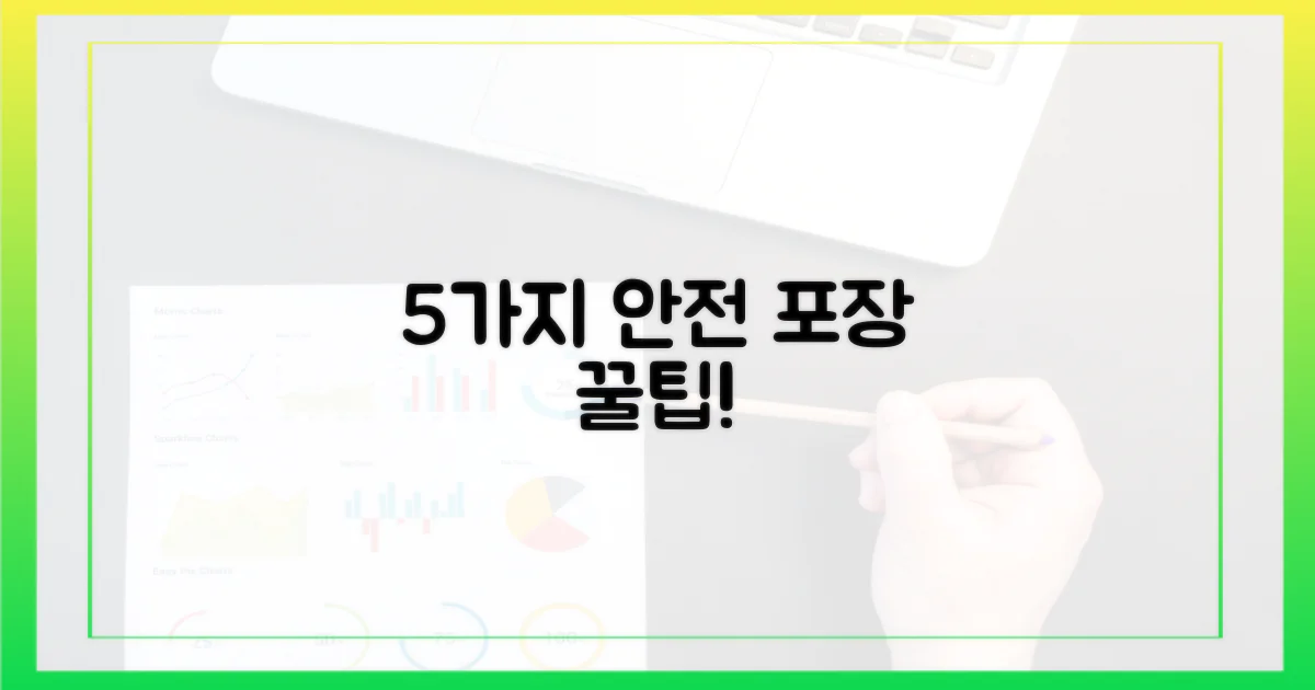 5가지 안전 포장 규정