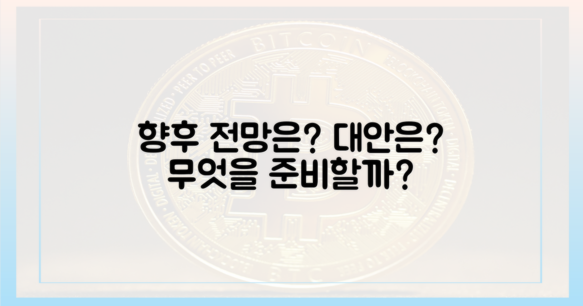 향후 전망과 대안은?
