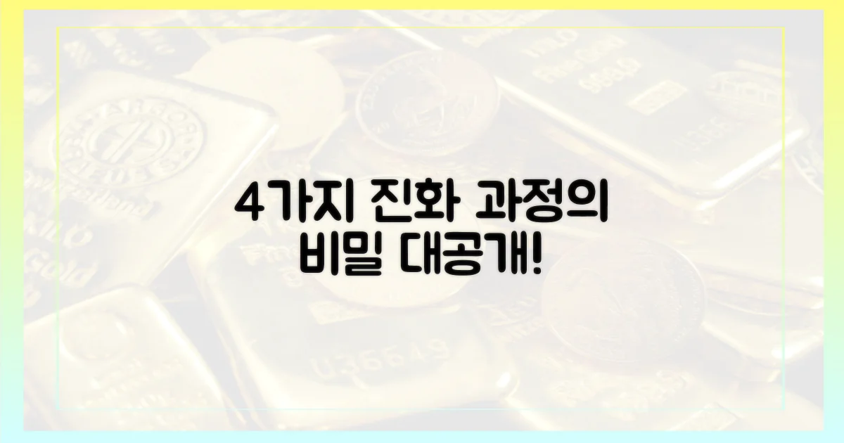 4가지 진화 과정