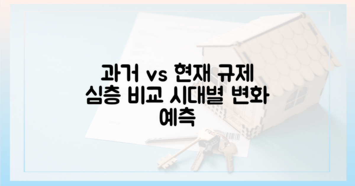 과거 규제와 현재 비교