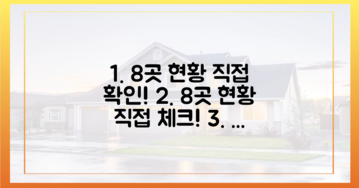 8곳 현황, 직접 확인해 보세요!