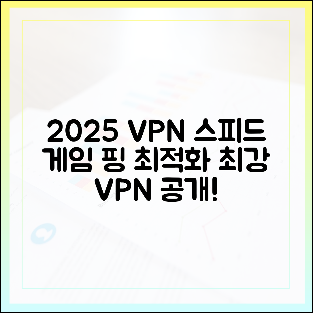 VPN 속도 측정 결과 공개: 2025년 게임 핑 최적화를 위한 최강 VPN 검증 후기