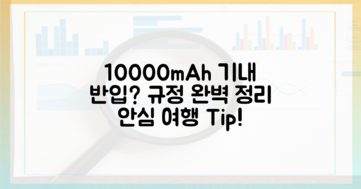 10000mAh 기내 반입 규정