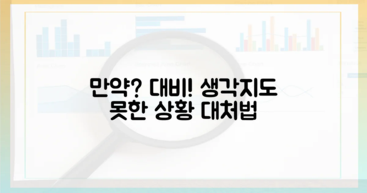 만약의 상황 대비