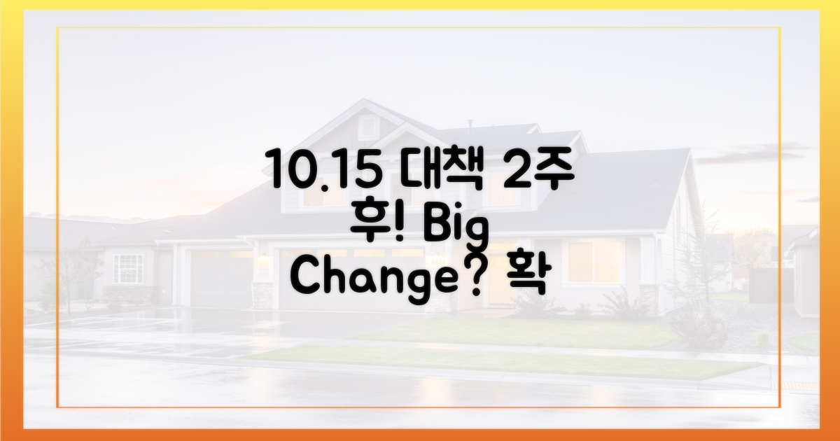 10.15 대책 후 2주간