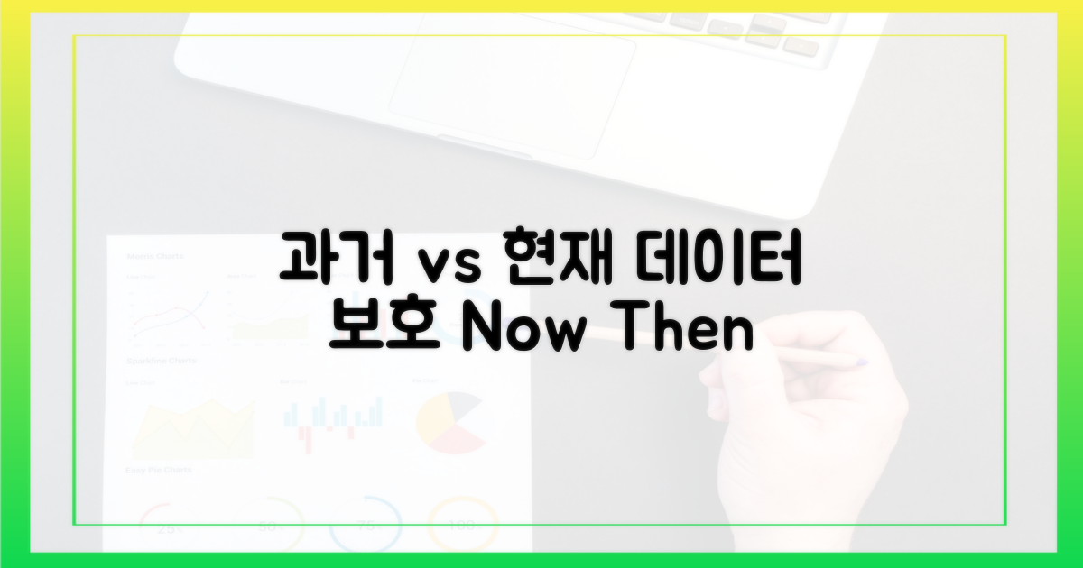 과거 데이터 vs 현재 보호