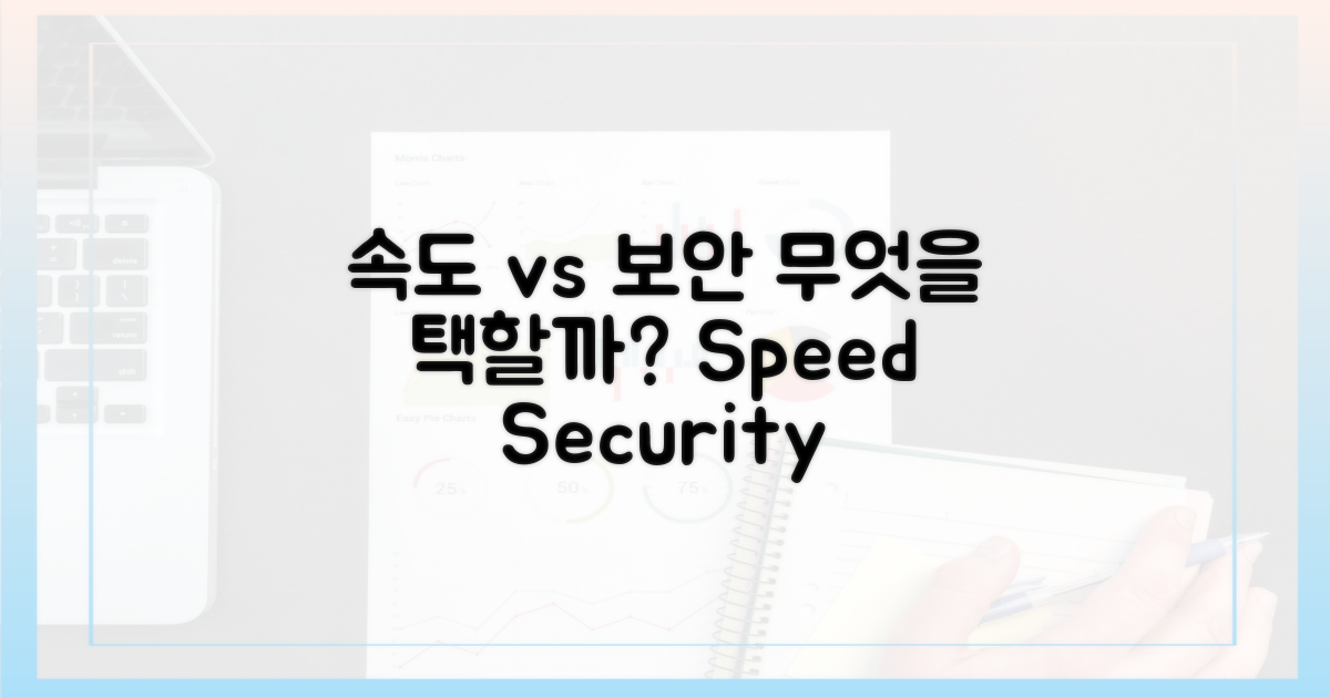 속도 vs 보안, 무엇을 택할까?
