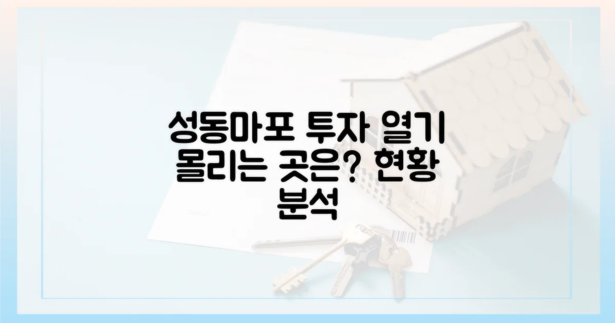 투자자 몰리는 성동·마포 현황