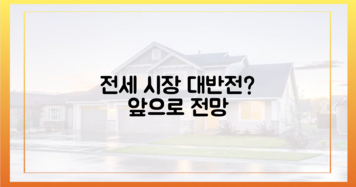 전세 시장, 앞으로 어떻게 될까?