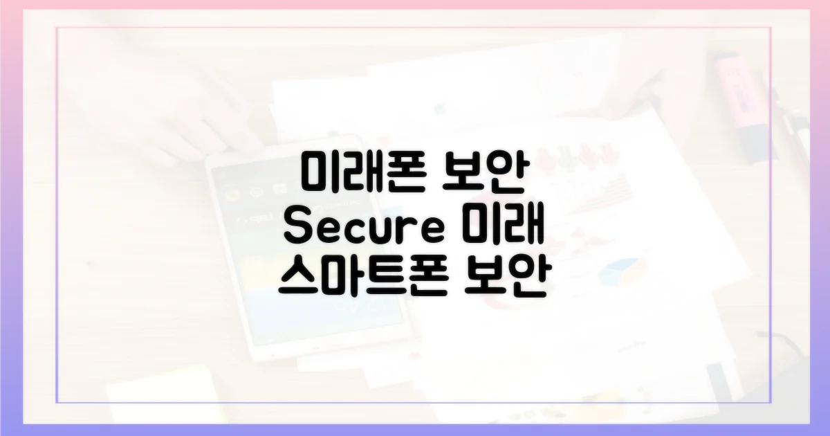 미래 스마트폰 보안 전략