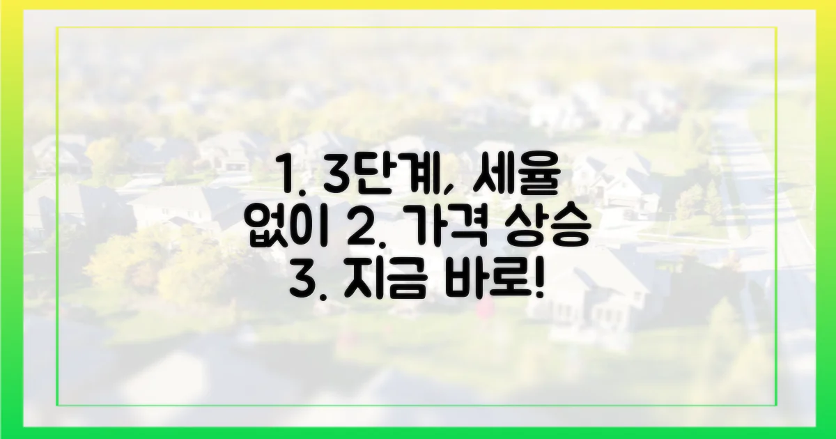 3단계, 세율 없이 가격 상승