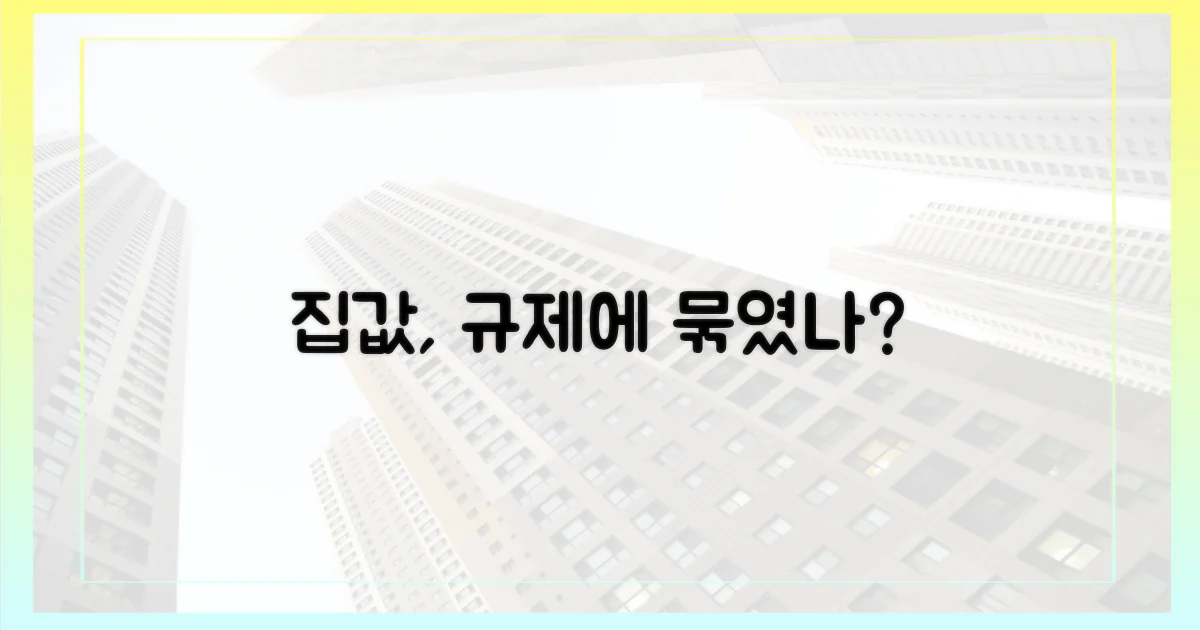 당신의 집값, 규제 속에 놓여있나?