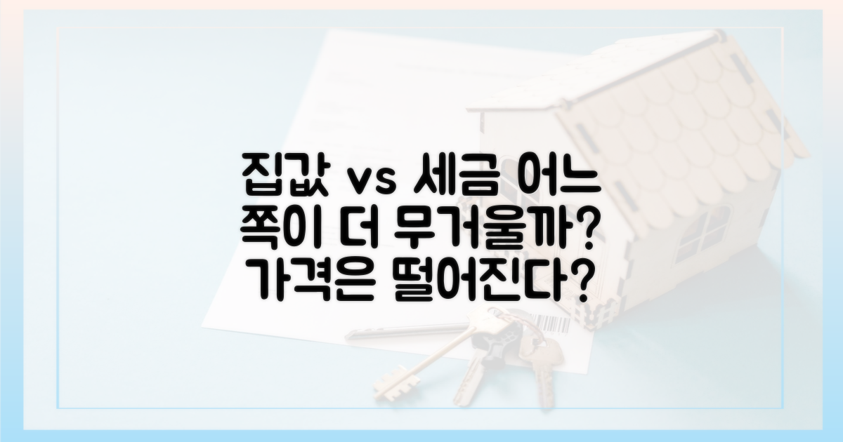 세금 부담, 집값에 영향?