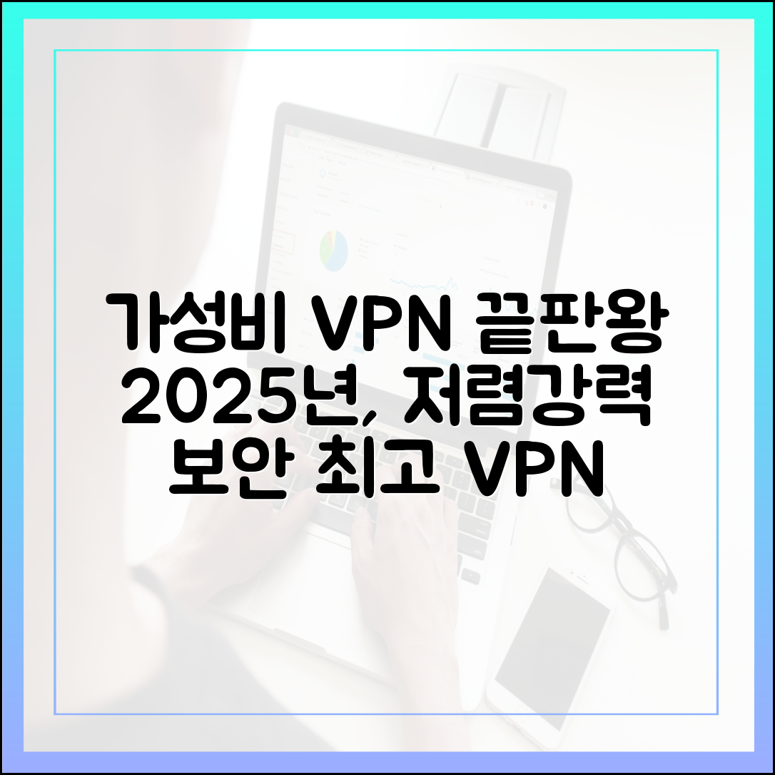 가성비 끝판왕 VPN 추천: 2025년 저렴하지만 강력한 보안을 제공하는 서비스