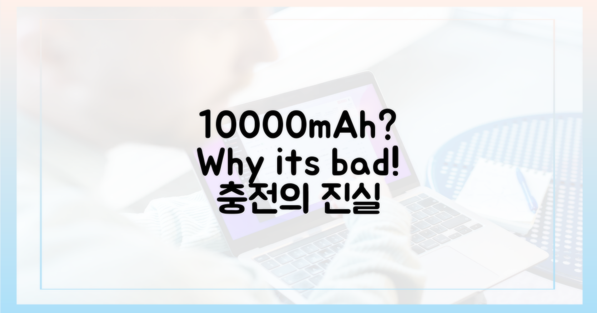 10000mAh, 무엇이 문제일까?