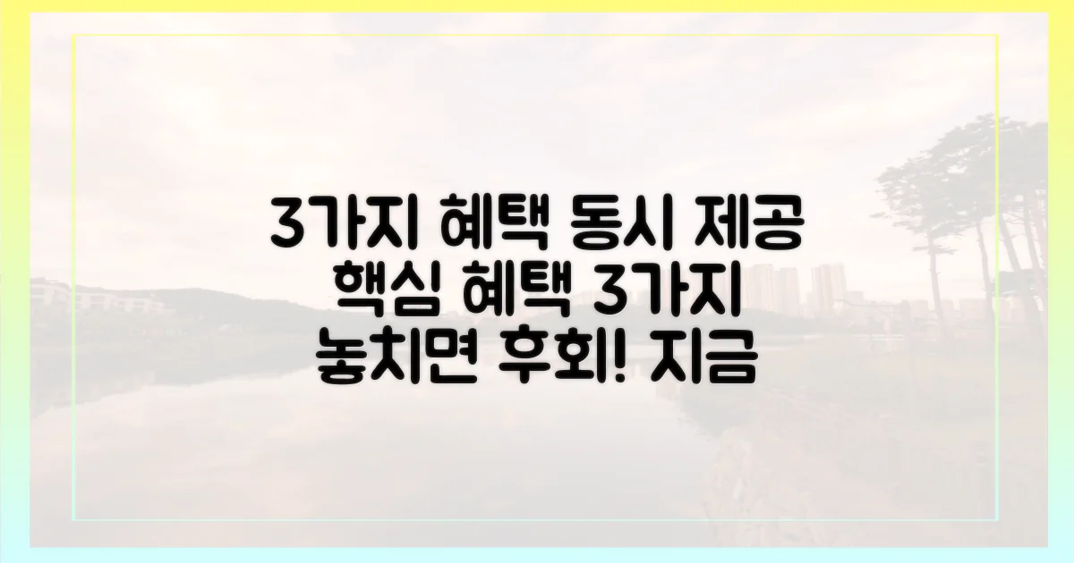 3가지 혜택 동시 제공
