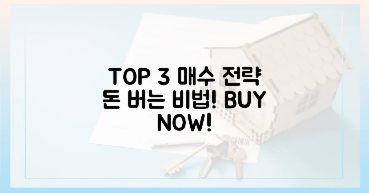 3가지 '매수' 전략