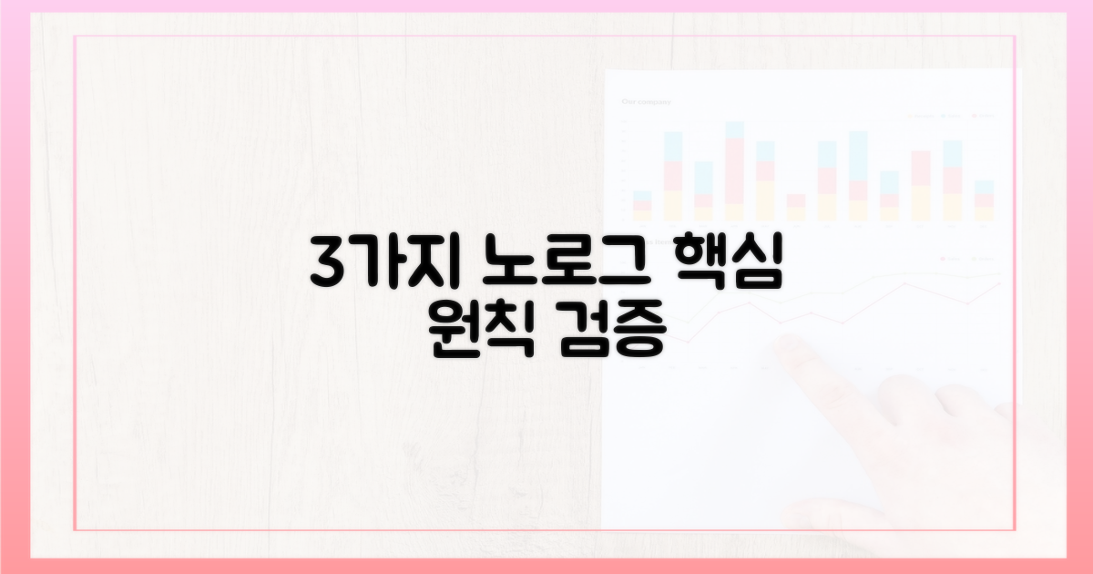 3가지 노로그 정책 검증 원칙