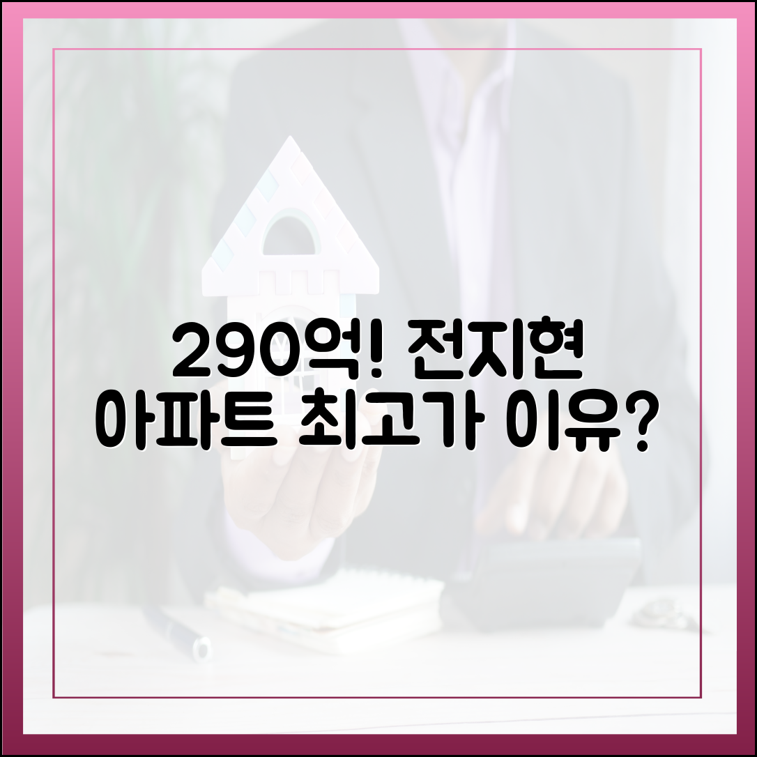 전지현 아파트, 290억 최고가 이유는?
