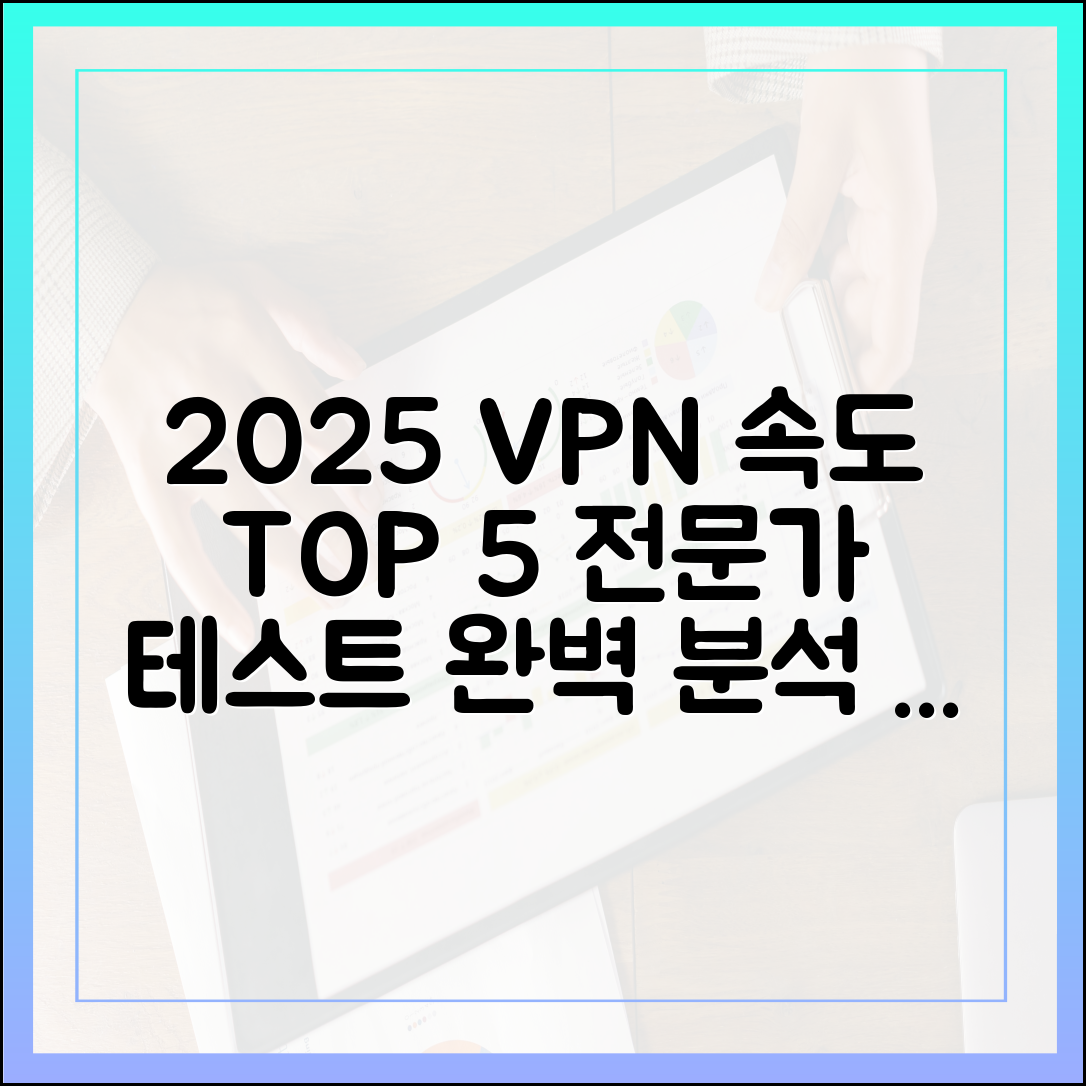전문가가 직접 테스트한 2025년 최고의 VPN 속도 비교 및 순위