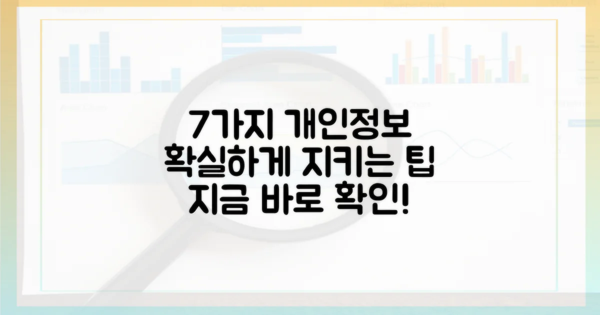 7가지 개인정보 보호 팁