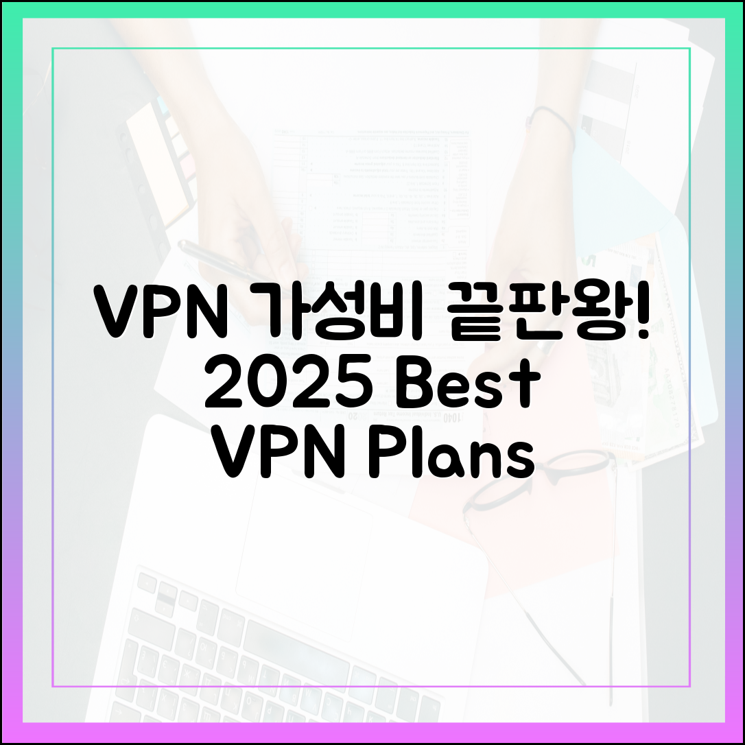 VPN 비용, 합리적인 투자인가? 2025년 가성비 최고의 VPN 플랜 비교