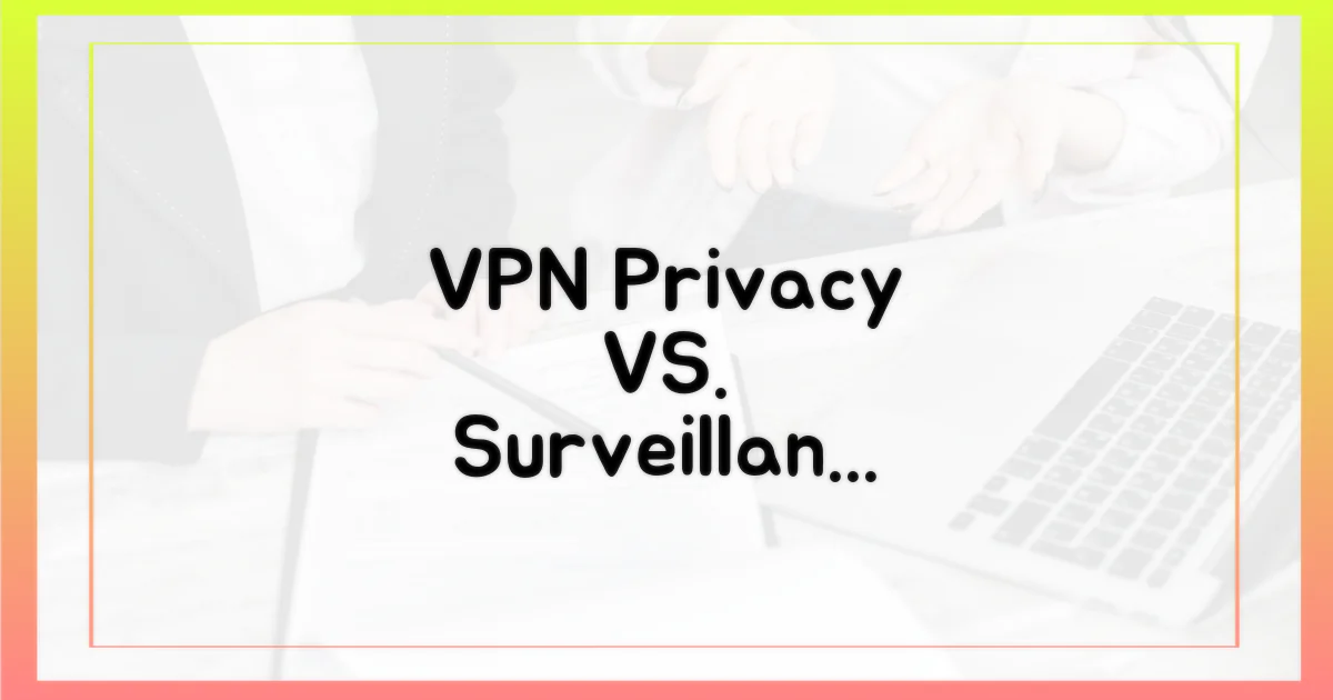 VPN, 프라이버시 vs 감시