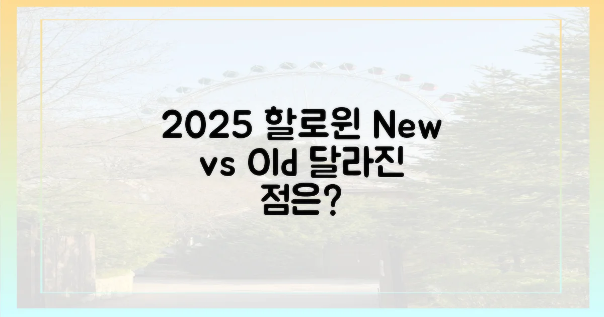 2025 할로윈, 작년과 달라진 점은?